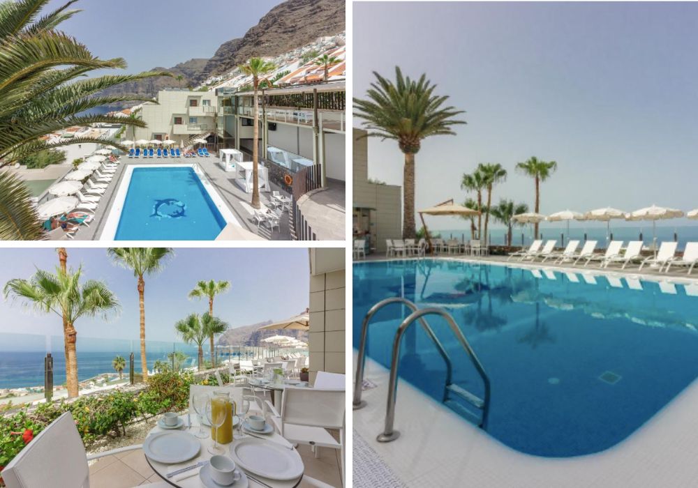 Los Gigantes hotel with a swimming pool 